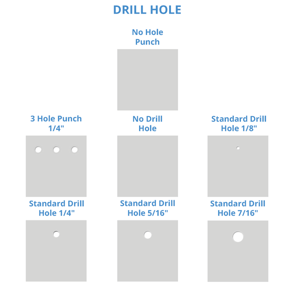 Hang Tags Printed on 16pt Card Stock with 1.5mil Silk Matte