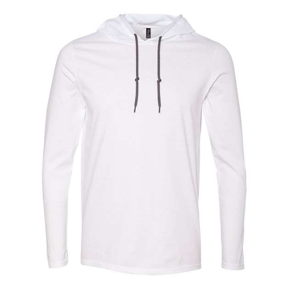 Gildan | Softstyle Lightweight Hooded Long Sleeve T-Shirt Gildan | Softstyle Lightweight Hooded Long Sleeve T-Shirt