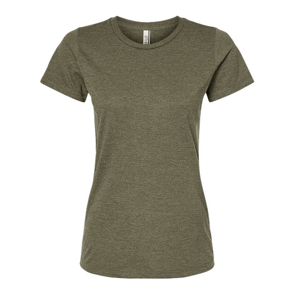 Tultex | Camiseta premium mujer de mezcla de algodón Tultex | Camiseta premium mujer de mezcla de algodón
