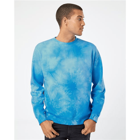 Independent Trading Co. Unisex Midweight Tie Dyed Sweatshirt