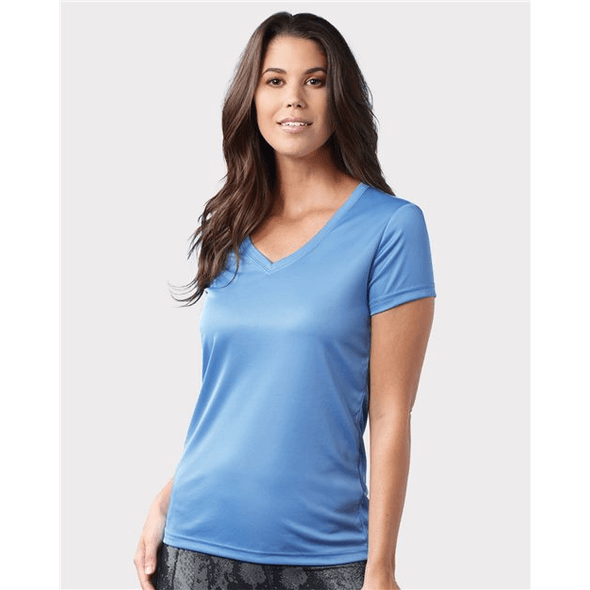 Camiseta mujer cuello pico personalizada