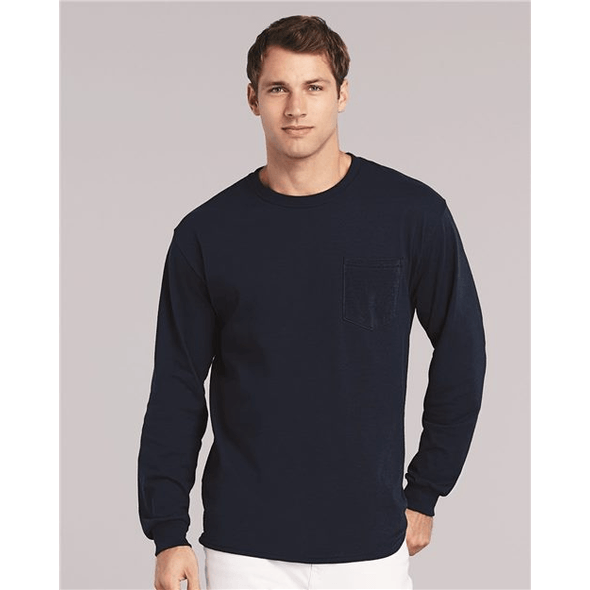 Gildan Men's Ultra Cotton Pocket T-Shirt