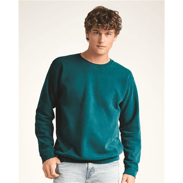 Garment discount dyed sweatshirt