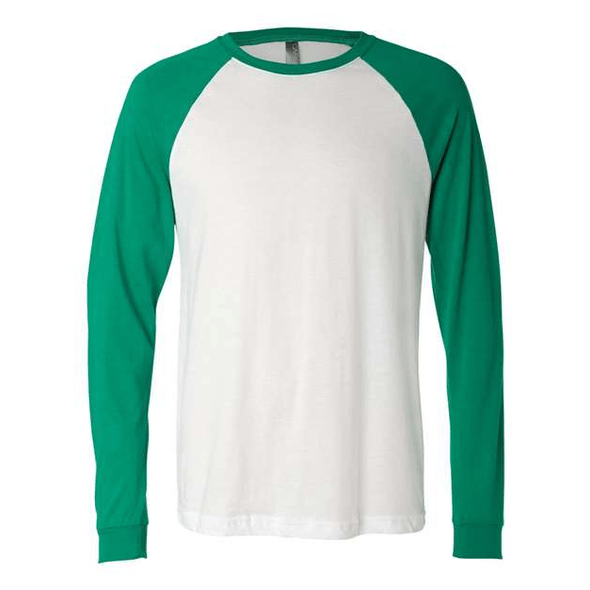 BELLA + CANVAS | Camiseta de béisbol de manga larga BELLA + CANVAS | Camiseta de béisbol de manga larga