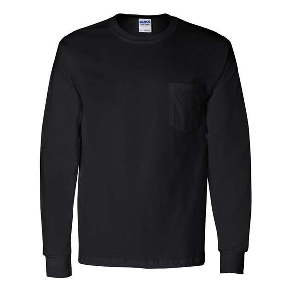 Gildan | Ultra Cotton Long Sleeve Pocket T-Shirt Gildan | Ultra Cotton Long Sleeve Pocket T-Shirt