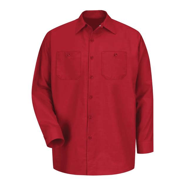 Red Kap | Camisa de trabajo industrial de manga larga