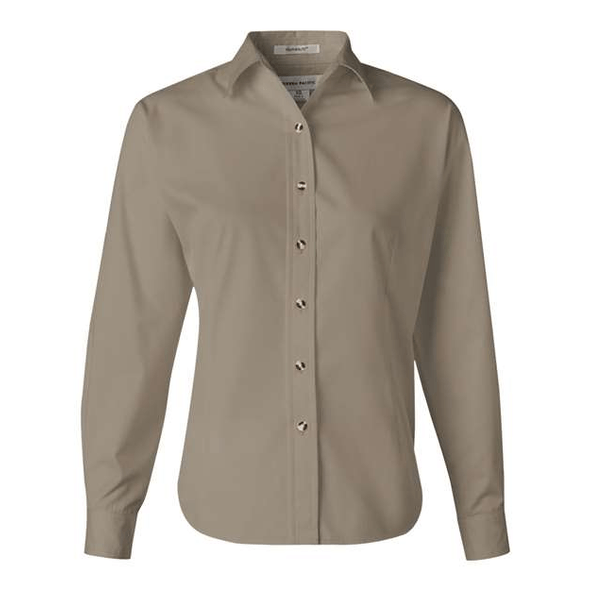 FeatherLite | Women's Long Sleeve Stain-Resistant Tapered Twill Shirt FeatherLite | Women's Long Sleeve Stain-Resistant Tapered Twill Shirt