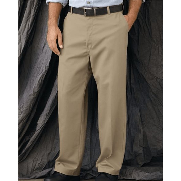 Red Kap | Plain Front Casual Cotton Pants Red Kap | Plain Front Casual Cotton Pants