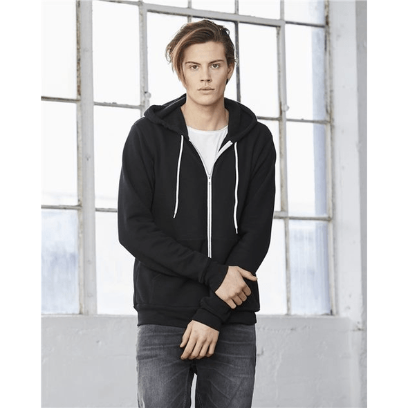 Unisex Sponge Fleece Full-Zip Hoodie