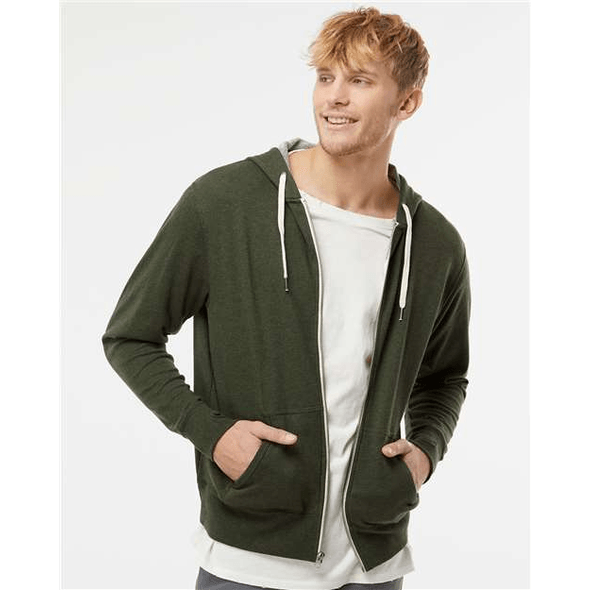 Heather French Terry Hooded Pullover  Independet Trading Company -  Independent Trading Company