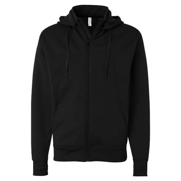 Independent Trading Co. | Poly-Tech Full-Zip Hooded Sweatshirt