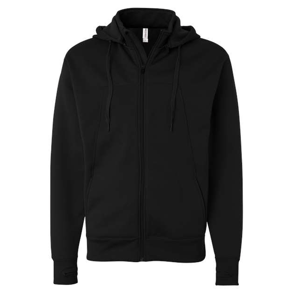 Independent Trading Co. | Poly-Tech Full-Zip Hooded Sweatshirt Independent Trading Co. | Poly-Tech Full-Zip Hooded Sweatshirt