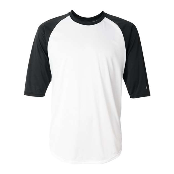 Badger | B-Core camiseta de béisbol con manga tres cuartos Badger | B-Core camiseta de béisbol con manga tres cuartos