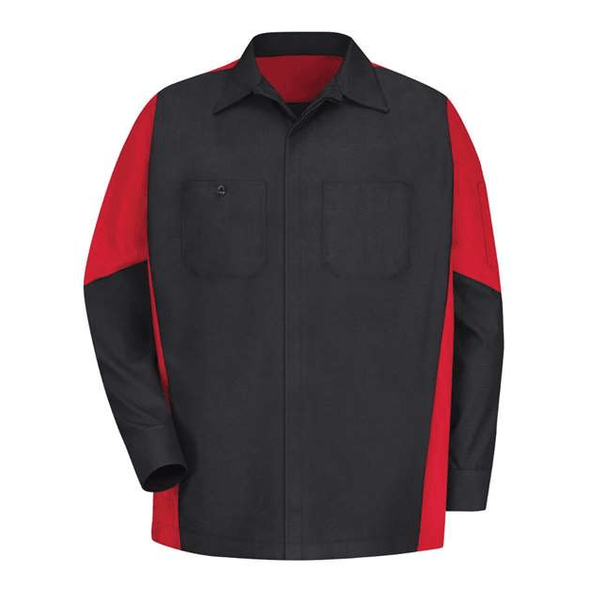 Red Kap | Long Sleeve Automotive Crew Shirt