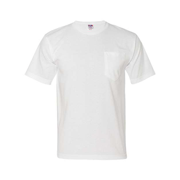 Bayside Cotton T-Shirt with Pocket
