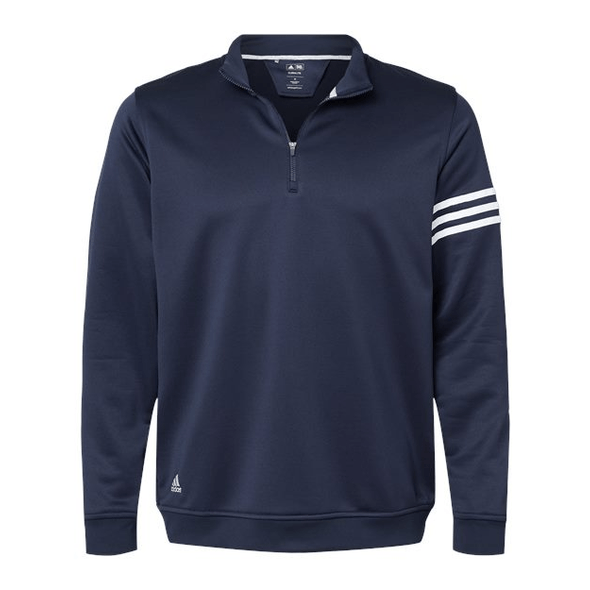 Adidas | Pull zippé à l'épaule français 3 rayures ClimaLite Adidas | Pull zippé à l'épaule français 3 rayures ClimaLite
