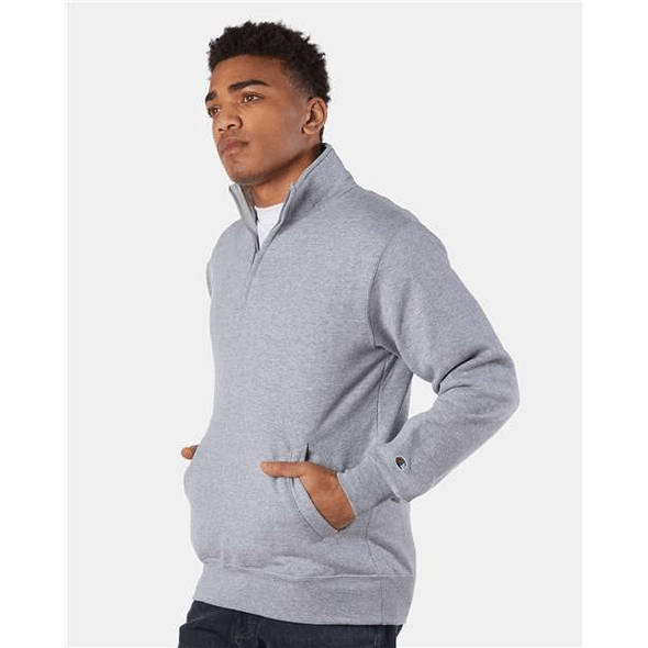 Champion powerblend quarter outlet zip