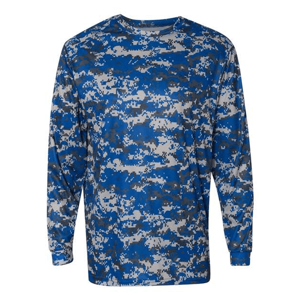 Badger Digital Camo Long Sleeve T-Shirt