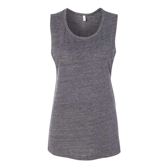 BELLA + CANVAS | Camiseta sin mangas con escote redondo y fluido para mujer BELLA + CANVAS | Camiseta sin mangas con escote redondo y fluido para mujer