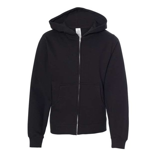 Independent Trading Co. | Sudadera mediana con capucha y cremallera completa Independent Trading Co. | Sudadera mediana con capucha y cremallera completa