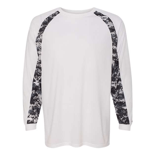 Badger Digital Camo Long Sleeve T-Shirt