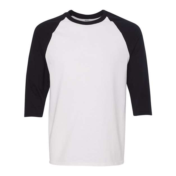 Gildan | Heavy Cotton camiseta de manga tres cuartos con manga raglán Gildan | Heavy Cotton camiseta de manga tres cuartos con manga raglán