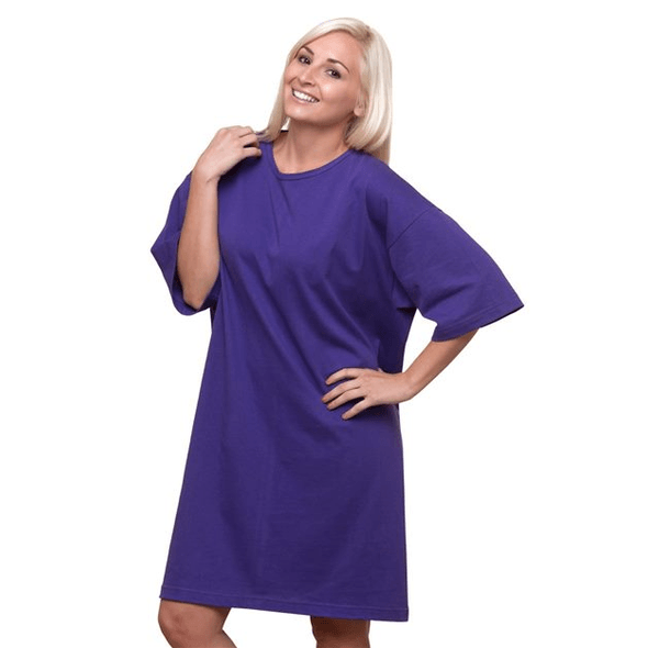 Bayside | Women's USA-Made Scoop Neck Cover-Up Bayside | Women's USA-Made Scoop Neck Cover-Up