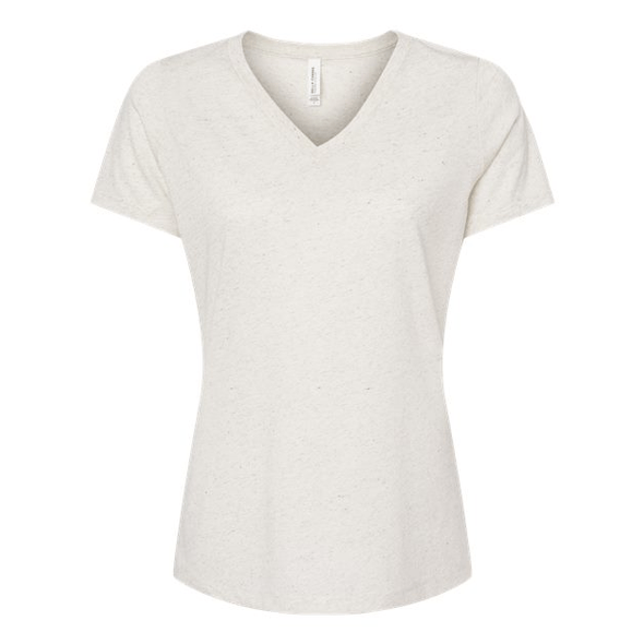 BELLA + CANVAS | Women's Relaxed Triblend Short Sleeve V-Neck Tee