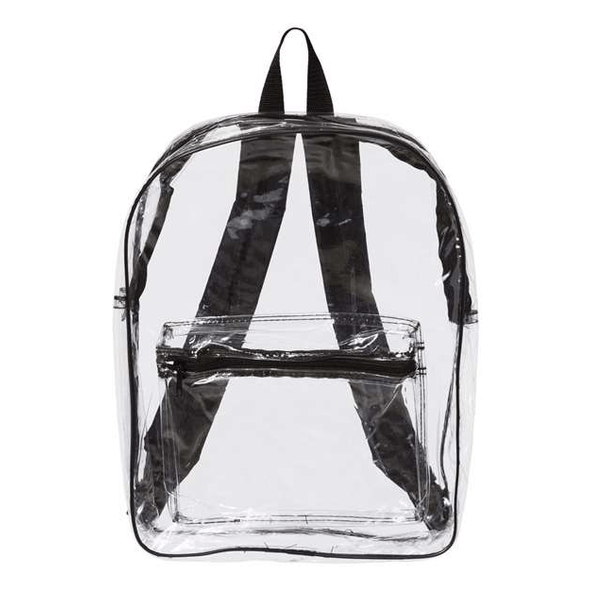 Liberty Bags | Clear PVC Backpack Liberty Bags | Clear PVC Backpack