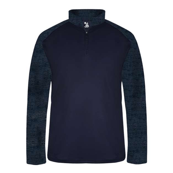 Badger | Sport Tonal Blend Quarter-Zip Pullover Badger | Sport Tonal Blend Quarter-Zip Pullover