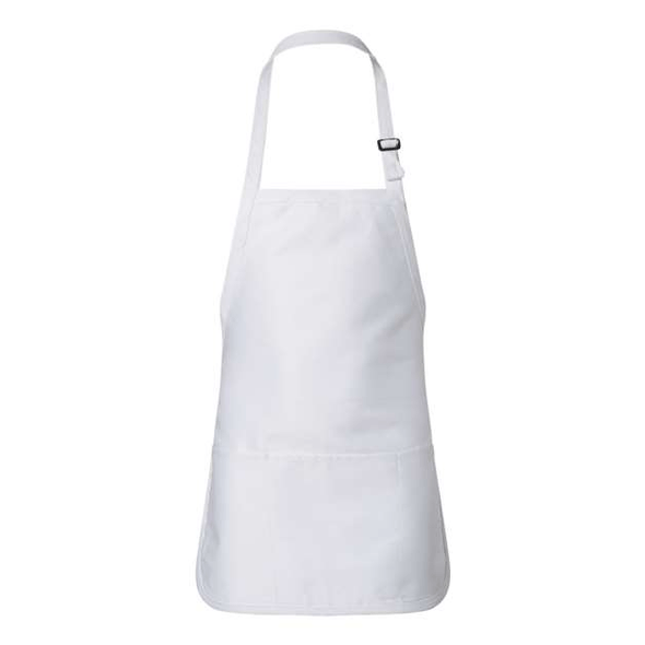 Q-Tees | Delantal de cuerpo entero con bolsillo de bolsa Q-Tees | Delantal de cuerpo entero con bolsillo de bolsa