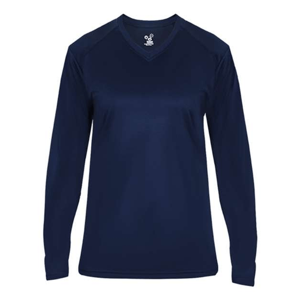 Badger | T-shirt à manches longues à col en V Ultimate SoftLock pour femme Badger | T-shirt à manches longues à col en V Ultimate SoftLock pour femme
