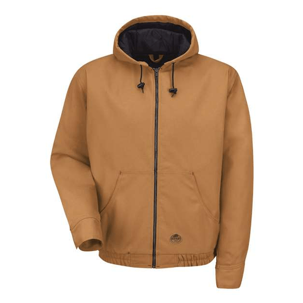 Red Kap | Chaqueta con capucha y cremallera delantera con pato mezclado Red Kap | Chaqueta con capucha y cremallera delantera con pato mezclado