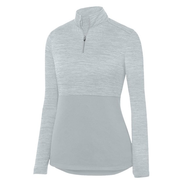 Augusta Sportswear | Sudadera Shadow Tonal Heather Quarter-Zip para mujer Augusta Sportswear | Sudadera Shadow Tonal Heather Quarter-Zip para mujer