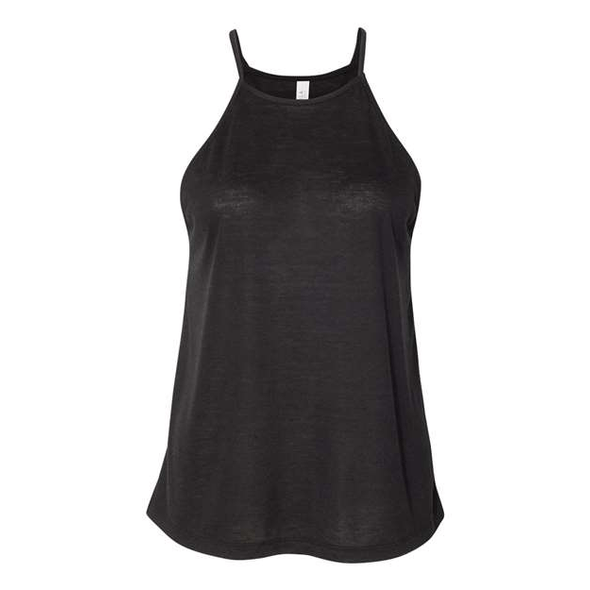 BELLA + CANVAS | Camiseta sin mangas fluida con cuello alto para mujer BELLA + CANVAS | Camiseta sin mangas fluida con cuello alto para mujer