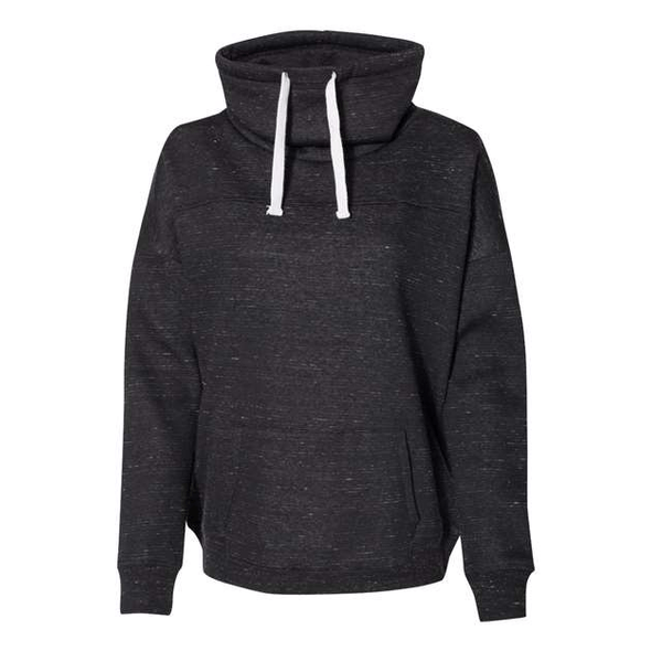 J. America | Sudadera con cuello vuelto y vellón Mélange para mujer J. America | Sudadera con cuello vuelto y vellón Mélange para mujer