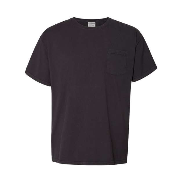 ComfortWash by Hanes | Camiseta con bolsillo teñido en prenda ComfortWash by Hanes | Camiseta con bolsillo teñido en prenda