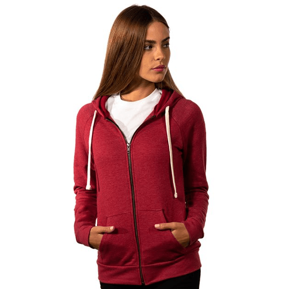 Next Level | Women's Malibu Raglan Full-Zip Hoodie Next Level | Women's Malibu Raglan Full-Zip Hoodie