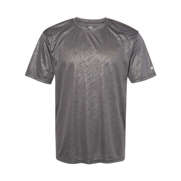 Badger | Playera de manga corta en relieve Line Badger | Playera de manga corta en relieve Line