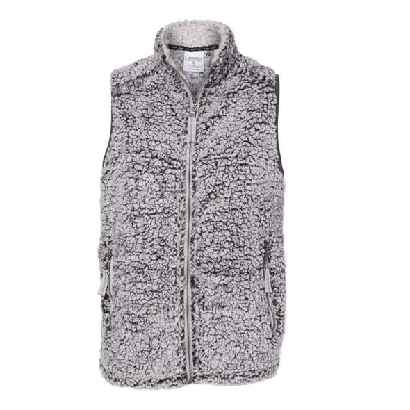 J. America | Chaleco con cremallera completa Sherpa épica para mujer J. America | Chaleco con cremallera completa Sherpa épica para mujer