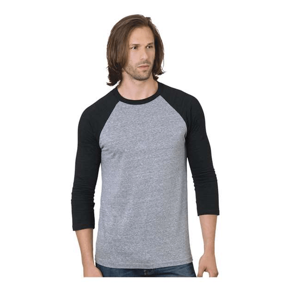 Bayside | T-shirt raglan à manches trois-quarts Triblend Bayside | T-shirt raglan à manches trois-quarts Triblend