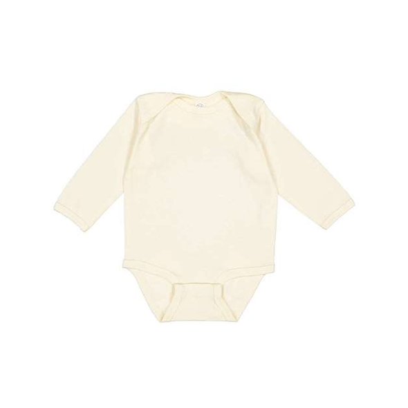 Rabbit Skins | Infant Long Sleeve Baby Rib Bodysuit Rabbit Skins | Infant Long Sleeve Baby Rib Bodysuit