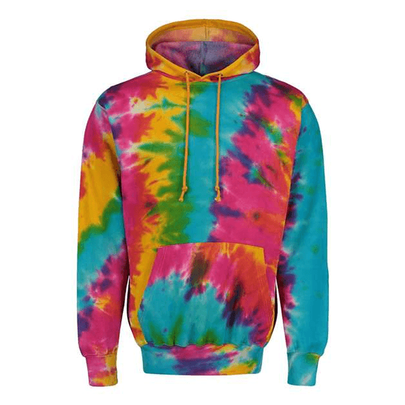 MV Sport | Classic Fleece Tie-Dye Hooded Sweatshirt MV Sport | Classic Fleece Tie-Dye Hooded Sweatshirt
