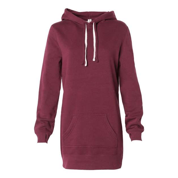 Independent Trading Co. | Vestido de sudadera con capucha de mezcla especial para mujer Independent Trading Co. | Vestido de sudadera con capucha de mezcla especial para mujer