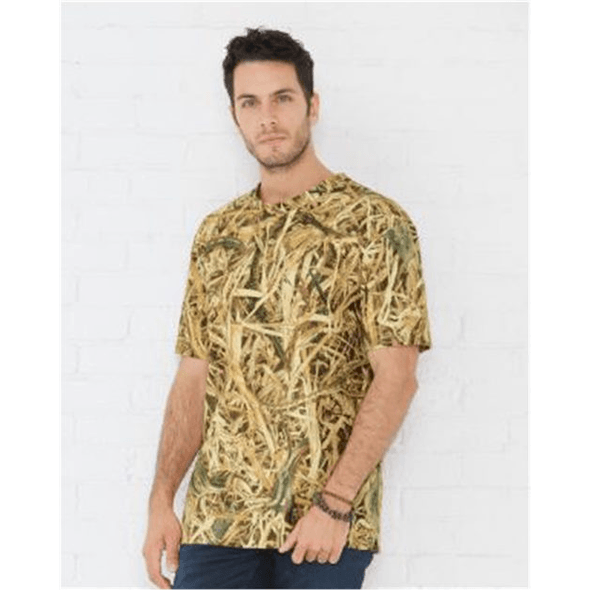 Code Five | Camiseta con cuello redondo de camuflaje para hombre Code Five | Camiseta con cuello redondo de camuflaje para hombre