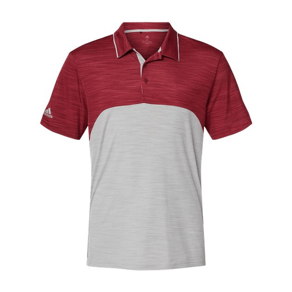 Adidas | Colorblocked Mélange Polo Adidas | Colorblocked Mélange Polo