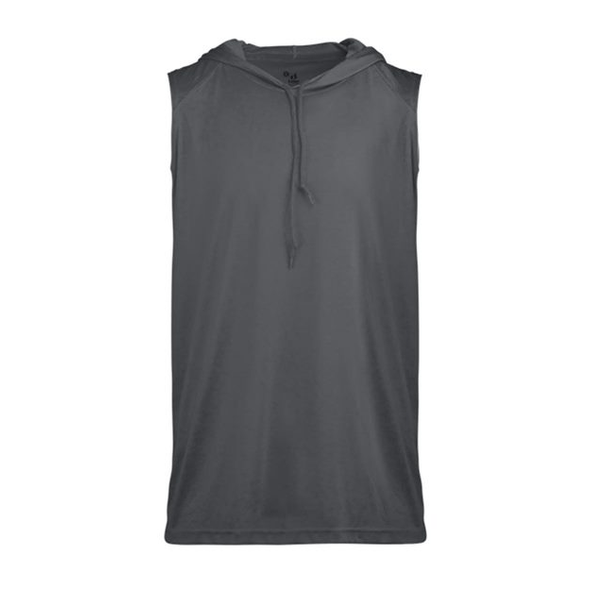 Badger | B-Core Sleeveless Hooded T-Shirt Badger | B-Core Sleeveless Hooded T-Shirt