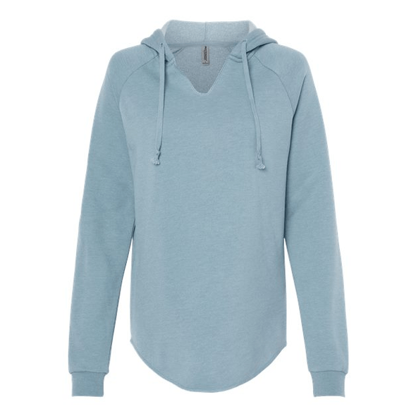 Independent Trading Co. | Women’s Lightweight California Wave Wash Hooded Sweatshirt Independent Trading Co. | Women’s Lightweight California Wave Wash Hooded Sweatshirt