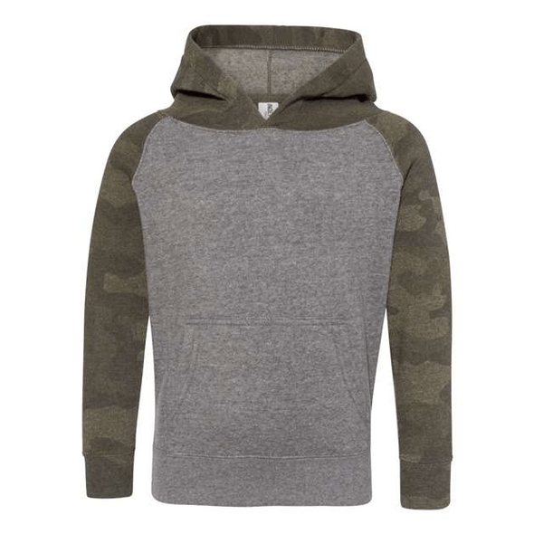 Independent Trading Co. | Toddler Special Blend Raglan Hooded Sweatshirt Independent Trading Co. | Toddler Special Blend Raglan Hooded Sweatshirt