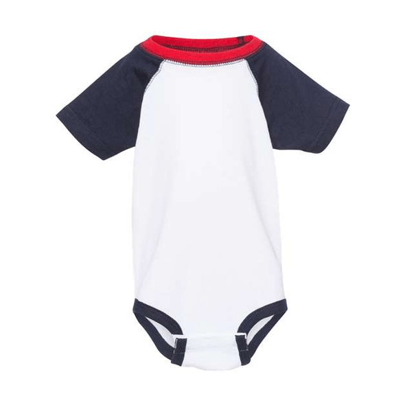 Custom Baby Baseball Jersey Bodysuit Customizable Bodysuit 